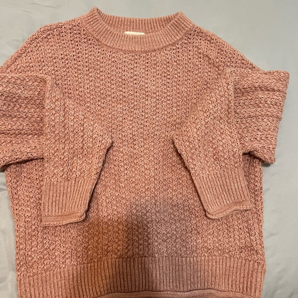 Knit sweater, soft, thick material